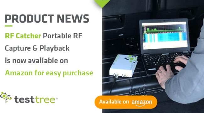 RF Catcher Portable RF Capture & Playback is available on Amazon