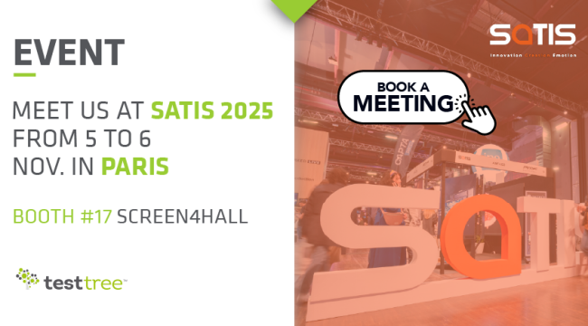 Meet TestTree at SATIS 2025 in Paris